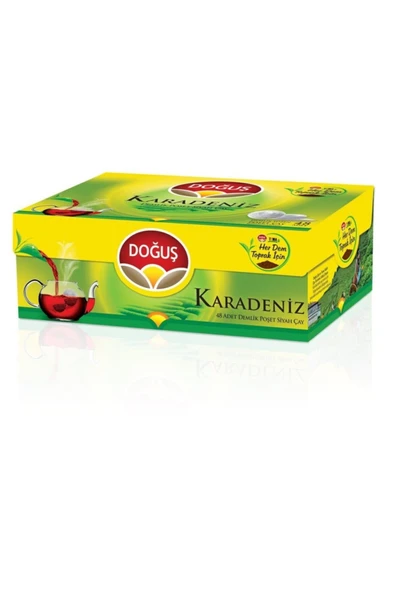DOĞUŞ KARADENİZ DEMLİK POŞET 48X3,2 GR. BERGAMOT AROMA ürün görseli 1