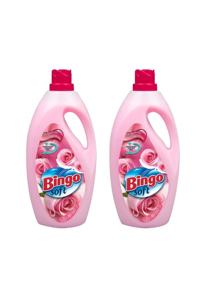 Soft Gülpembe Çamaşır Yumuşatıcısı 3 lt x 2 Adet ürün görseli 1