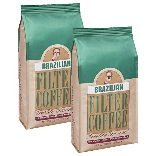 Brazilian Filtre Kahve Filter Coffee 250gr 2 Adet ürün görseli 1