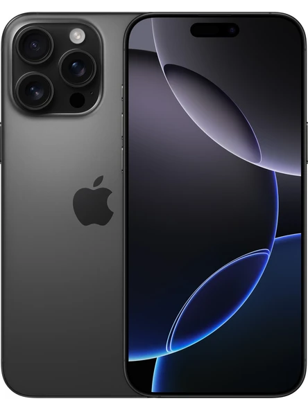 Apple iPhone 16 Pro Max 1 TB Siyah Titanyum (Apple Türkiye Garantili) ürün görseli 1