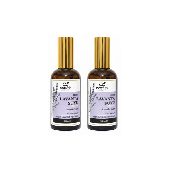 Natresh Distile Lavanta Suyu 100 ml x 2 (2’li Set) ürün görseli 1
