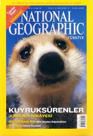 National Geographic Türkiye Eylül 2002 ürün görseli 1