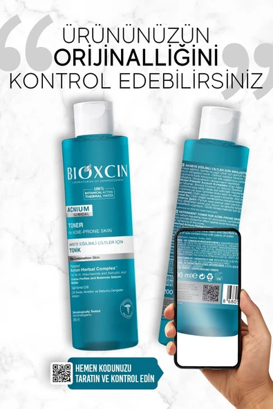 BIOXCIN ACNIUM TONİK 200ML ürün görseli 1