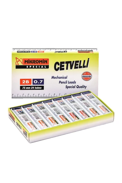 Cetvelli Versatil Kalem Ucu 0.7 (8 ADET) ürün görseli 1