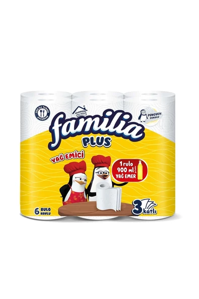 FAMILIA PLUS YAĞ EMİCİ HAVLU 6 ürün görseli 1
