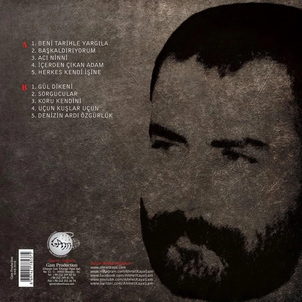 Ahmet Kaya Başkaldırıyorum - Plak - Resim 2