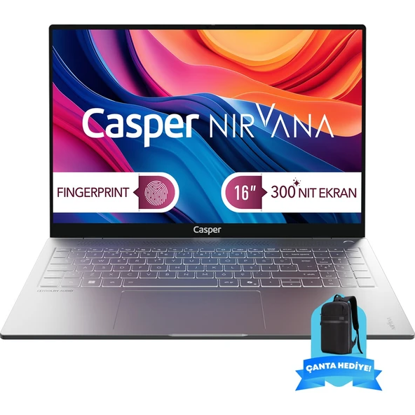 Nirvana Taşınabilir Bilgisayar S100 300NIT İ7-13620H 16GB Ddr5 Ram 1tb SSD Windows 11 Pro Taşınabilir Bilgisayar S100.1362-BF00R-G-F-M102 ürün görseli 1