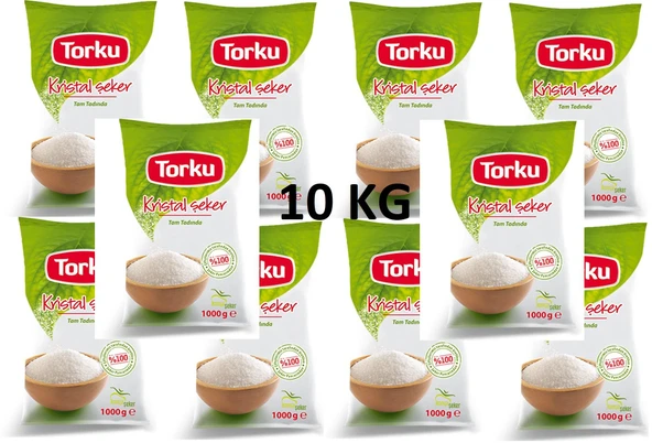 Torku PE 10 kg toz şeker (1 KG*10) ürün görseli 1