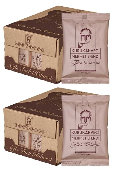 Mehmet Efendi Kurukahveci Türk Kahvesi 100GR (50 Li Set) (2 Koli*25) ürün görseli 1