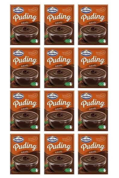 KENTON Puding Kakaolu 147 GRAM 12'li ürün görseli 1