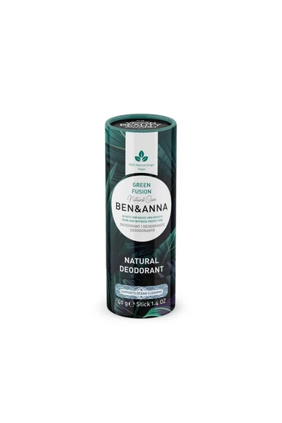 BEN & ANNA GREEN FUSİON NATURAL DEOSTİCK 40 GR ürün görseli 1