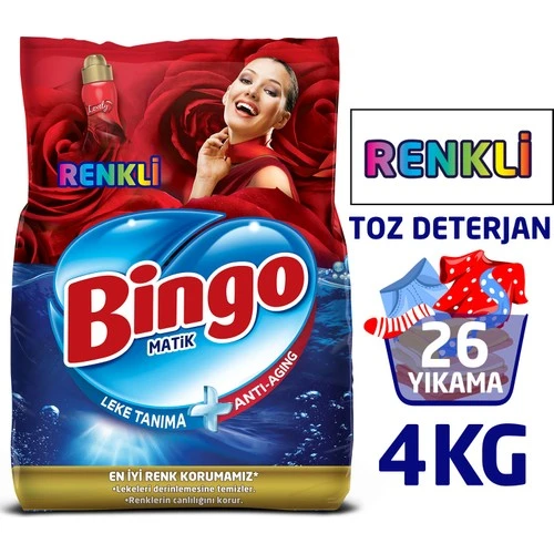 BINGO MATIK KONSANTRE 4KGX1 EKO RENKLİ ürün görseli 1