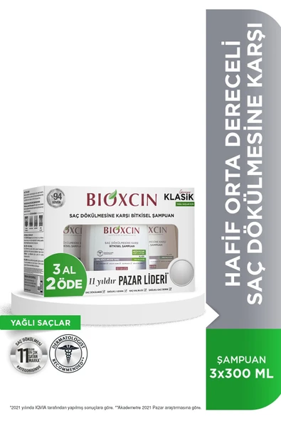 BIOXCIN SAMPUAN GENESİS 3AL 2ÖDE YAĞLI ürün görseli 1