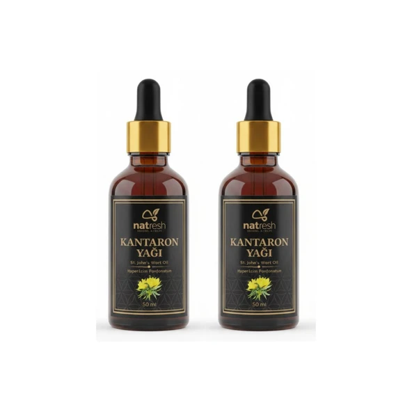 Natresh Sarı Kantaron Yağı 2’li Set 50 ml x 2 ürün görseli 1