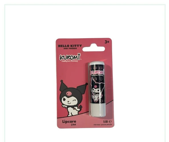 HELLO KİTTY KUROMİ LİPCARE DUDAK KORUYUCU ÇİLEKLİ 5 GR ürün görseli 1