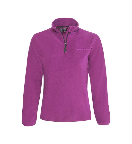 Thermoform Polarline Çocuk 1/4 Fermuar Sweatshirt Mor Hztp19044 R036 7 - 8 Yaş ürün görseli 1