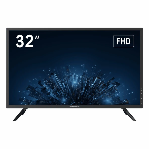 Hikvision DS-D5032F3-1V0S 31.5" 75Hz 8Ms VGA+HDMI FullHD VA Vesa Monitör ürün görseli 1