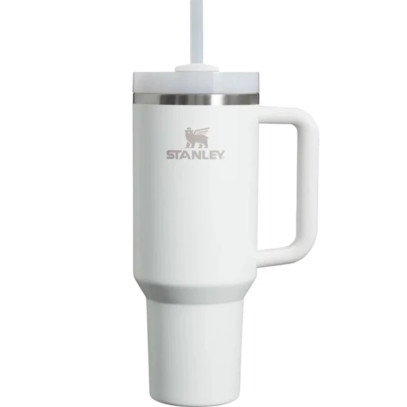 Stanley 10-10824-803 Quencher 1.18 Litre Pipetli Çelik Termos - Buz Beyaz ürün görseli 1