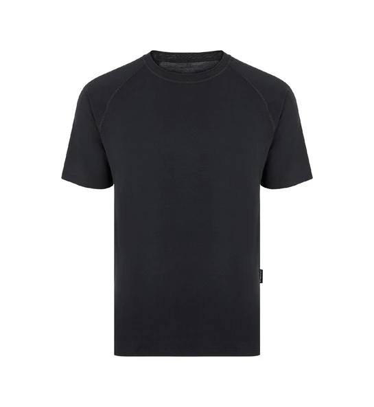 Thermoform Bambu Tişört Siyah XL - Resim 2