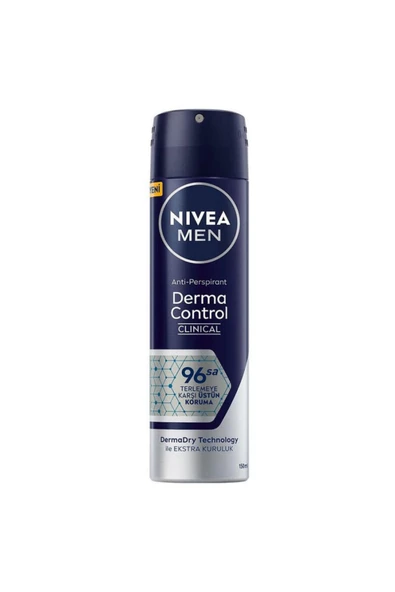 NIVEA DEO SPREY BAY DERMA CONTROL 150 ML ürün görseli 1