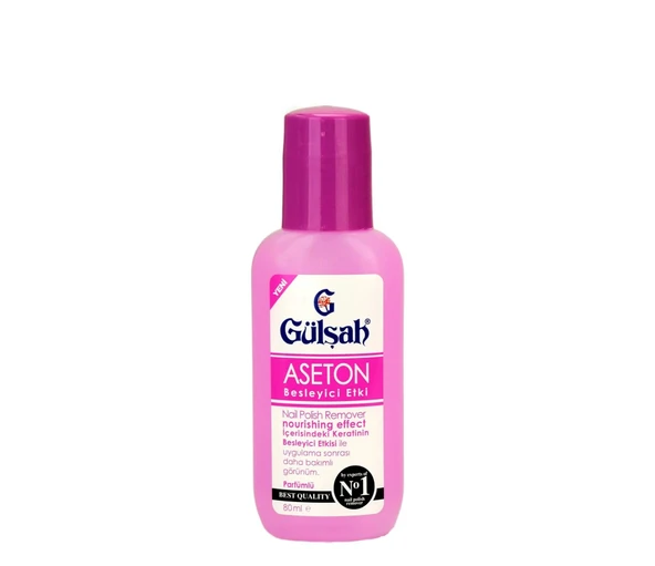 GÜLŞAH BESLEYİCİ ASETON PEMBE 75 ML ürün görseli 1