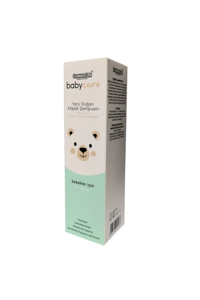 DERMOSKIN BABYCARE YENİDOĞAN KÖPÜK ŞAMPUAN ürün görseli 1