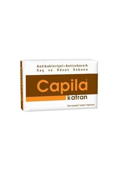 CAPİLA SABUN KATRANLI 90 gr. ürün görseli 1