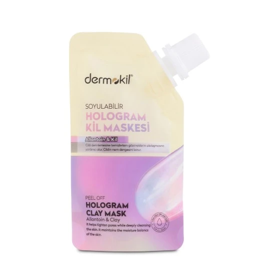DERMOKİL SOYULABİLİR HOLOGRAM KİL MASKESİ 50 ML ürün görseli 1
