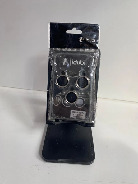 İDUBİ İPHONE 16 PRO 16 PRO MAX UYUMLU TİTANYUM LENS KORUMA ürün görseli 1