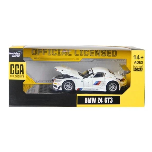 CCA BMW Z4 GT3 Beyaz 1/32 Model Araba ürün görseli 1