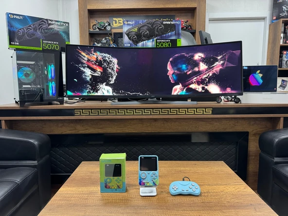 Game Boy G5 Çift Joystick Taşınabilir Klasik Retro Oyunlu Konsol ürün görseli 1