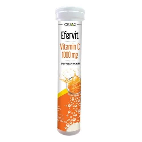 EFERVİT VİTAMİN C 1000 MG 20 EFERVESAN TABLET ürün görseli 1