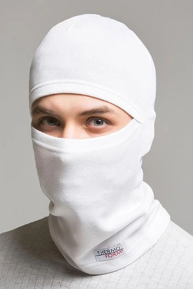 Thermoform Kar Maskesi Ekru-Beyaz ürün görseli 1