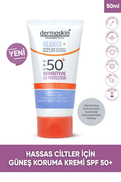 DERMOSKİN SENSİTİVE UV PROTECTİON SPF50+ 30 ML ürün görseli 1