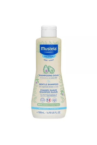 MUSTELA GENTLE PAPATYA ÖZLÜ ŞAMPUAN 500ML ürün görseli 1