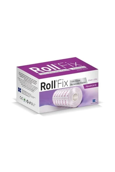 ROLL FIX TIBBİ ESNEK FLASTER 15 CMX10 M ürün görseli 1
