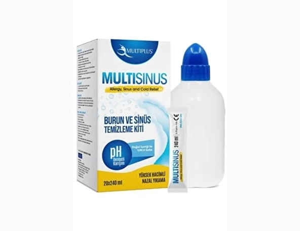 MULTİPLUS BURUN VE SİNÜS TEMİZLEME KİTİ ürün görseli 1