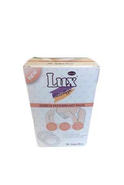 LUX GÖĞÜS PEDİ 20'Lİ ürün görseli 1