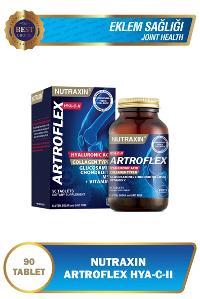 NUTRAXIN ARTROFLEX HYA-C-II 90 TABLET ürün görseli 1