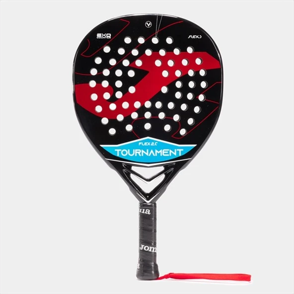 Joma Tournament Flex Padel Raketi Siyah - Kırmızı ürün görseli 1