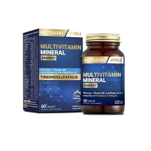 NUTRAXIN MULTIVIT COMPLEX ENERJİ 60 TABLET ürün görseli 1