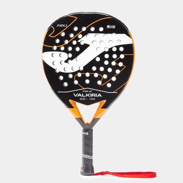 Joma Valkiria Flex Padel Raketi Siyah - Turuncu ürün görseli 1