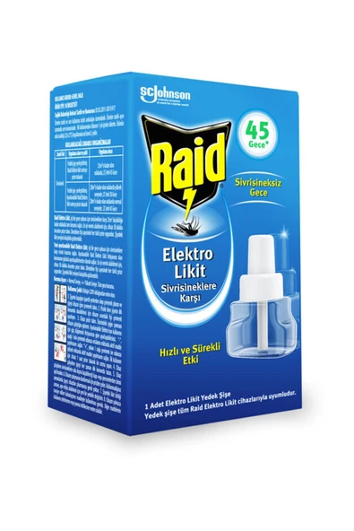 RAİD ELEKTRO LİKİT YEDEK ŞİŞE ürün görseli 1
