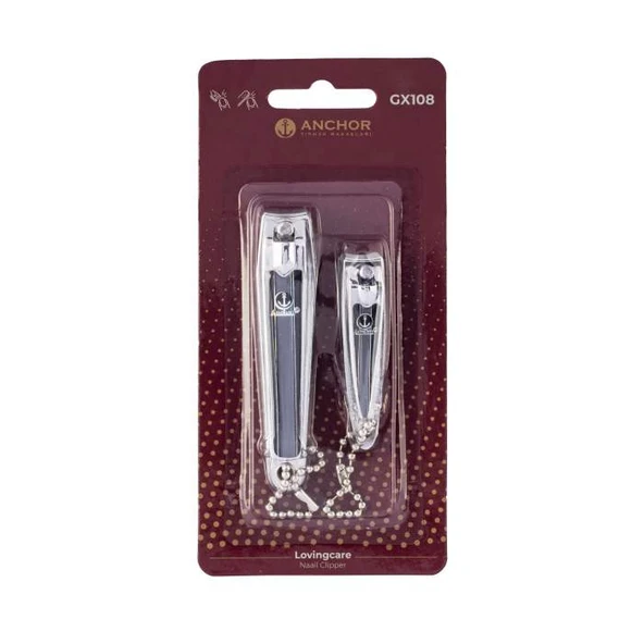 ANCHOR TIRNAK MAKASI SET  2 Lİ GX108 ürün görseli 1