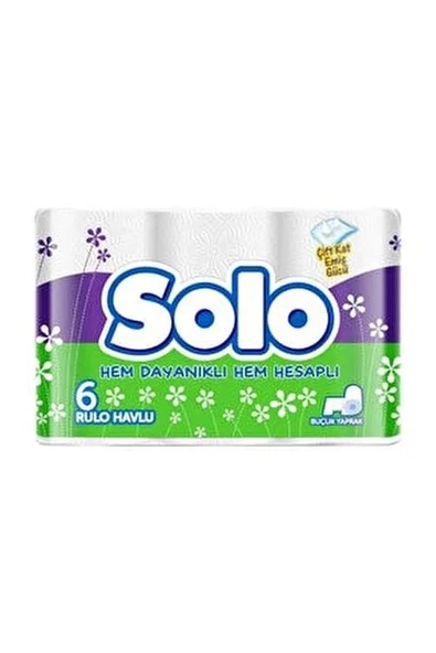 SOLO KAĞIT HAVLU 6 LI ürün görseli 1