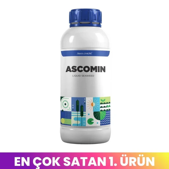 AREL CHEM ASCOMIN (SIVI DENİZ YOSUNU - FOTOSENTEZ VE BİTKİ GELİŞİM DÜZENLEYİCİSİ) 1 LT'LİK AMBALAJDA ürün görseli 1