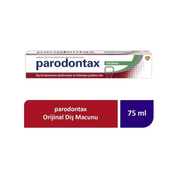 PARODONTAX ORİJİNAL DİŞ MACUNU 75 ML ürün görseli 1