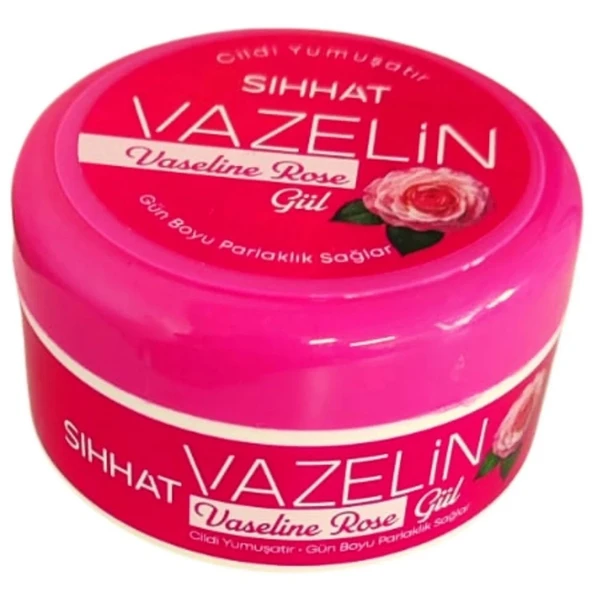 SIHHAT BEYAZ VAZELİN GÜL KOKULU 100 ML ürün görseli 1