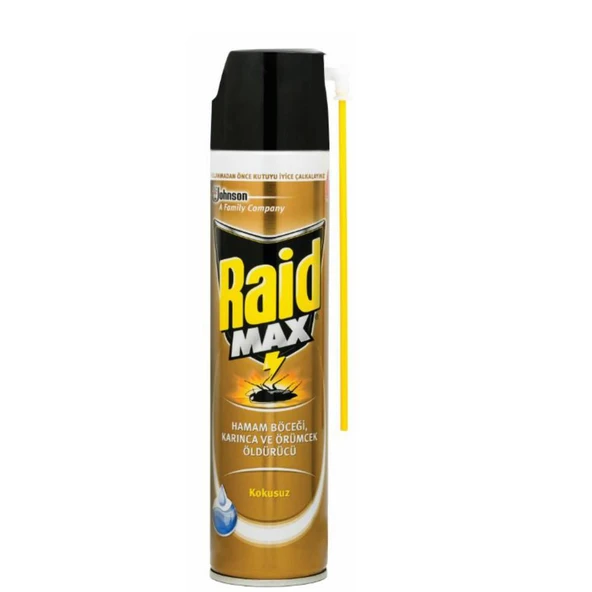 RAİD MAX BÖCEK SAVAR SPREY 300 ML ürün görseli 1