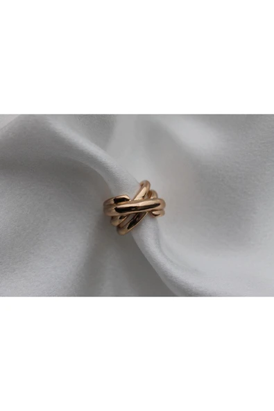 VIP Çelik Çapraz Sarmal Model Earcuff / Kıkırdak (sıkıştırılabilir) Küpe ürün görseli 1